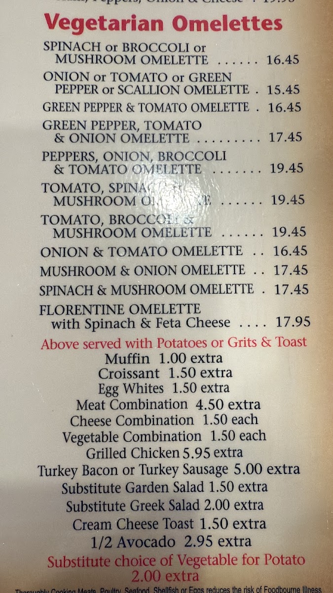 The Red Flame Menu - Image 4